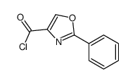 4-Oxazolecarbonyl chloride, 2-phenyl- (7CI,8CI,9CI)结构式