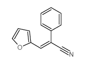 Benzeneacetonitrile, a-(2-furanylmethylene)-结构式