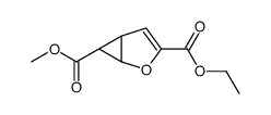 (1alpha,5alpha,6alpha)-2-氧杂二环[3.1.0]己-3-烯-3,6-二甲酸 3-乙酯 6-甲酯结构式