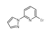 2-Bromo-6-(1H-pyrazol-1-yl)pyridine Structure