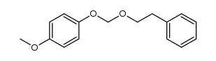 1-methoxy-4-(phenethoxymethoxy)benzene结构式