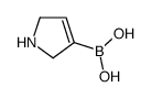 2,5-dihydro-1H-pyrrol-3-ylboronic acid结构式