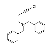N,N-dibenzyl-4-chlorobut-3-yn-1-amine结构式