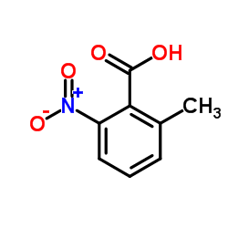 2-Methyl-6-nitrobenzoic acid structure