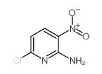 6-氨基-2-氯-5-硝基吡啶结构式