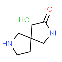 2,7-二氮杂螺[4.4]壬烷-3-酮盐酸盐结构式