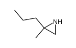 2-methyl-2-propyl-aziridine结构式