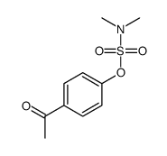 4-acetylphenyl N,N-dimethylsulfamate Structure