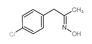 (4-chlorophenyl)acetone oxime结构式