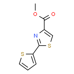 2-(噻吩-2-基)噻唑-4-羧酸甲酯结构式