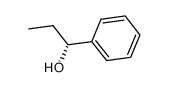 R-(+)-1-苯基-1-丙醇结构式