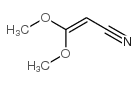 3,3-二甲氧基-2-丙烯腈结构式
