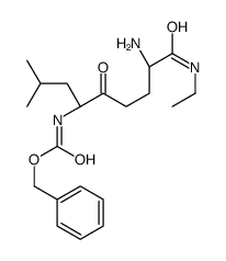 benzyl N-[(4S)-8-amino-9-(ethylamino)-2-methyl-5,9-dioxononan-4-yl]carbamate结构式