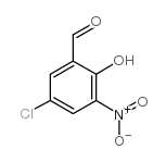 5-氯-3-硝基水杨醛结构式