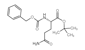 (S)-5-氨基-2-(((苄氧基)羰基)氨基)-5-氧代戊酸叔丁酯结构式