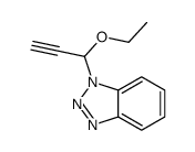 1-(1-乙氧基-2-丙炔基)-1H-苯并三唑结构式