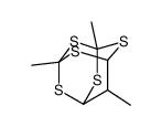 1,5,10-Trimethyl-2,4,6,8,9-pentathiaadamantane结构式