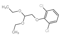 1,3-二氯-2-(2,2-二乙氧基乙氧基)苯结构式