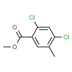 2,4-Dichloro-5-methylbenzoic acid methyl ester Structure
