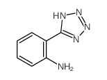 2-(2H-四唑-5-基)苯胺结构式