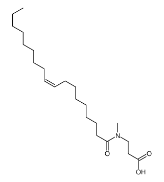 (Z)-N-methyl-N-(1-oxo-9-octadecyl)-beta-alanine结构式