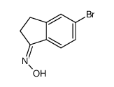 5-BROMO-1-INDANONE OXIME Structure