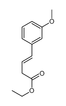 ethyl 4-(3-methoxyphenyl)but-3-enoate Structure