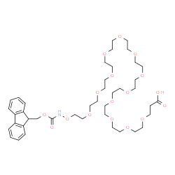 Fmoc-aminooxy-PEG12-acid Structure