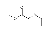 2-(Ethylthio)acetic acid methyl ester Structure