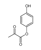 (4-hydroxyphenyl) 2-oxopropanoate Structure
