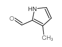 3-甲基-1H-吡咯-2-甲醛结构式