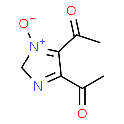 Ethanone, 1,1-(1-oxido-2H-imidazole-4,5-diyl)bis- (9CI) Structure