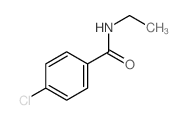 Benzamide,4-chloro-N-ethyl-结构式