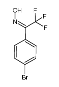 1-(4-bromophenyl)-2,2,2-trifluoroethanone oxime Structure