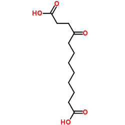 4-Oxododecanedioic acid structure