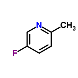5-氟-2-甲基吡啶结构式