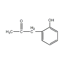 2-羟基苯基-2-丙酮结构式