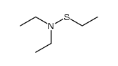 N,N,S-triethyl-thiohydroxylamine Structure