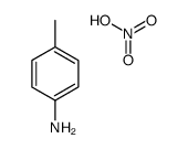 p-Toluidine, nitrate结构式