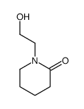 1-(2-hydroxyethyl)piperidin-2-one结构式