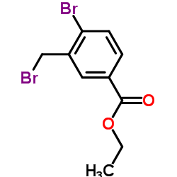 4-Bromo-3-bromomethyl-benzoic acid ethyl ester structure