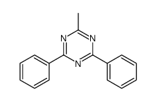 2,4-Diphenyl-6-methyl-1,3,5-triazine结构式