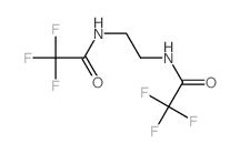 2,2,2-trifluoro-N-[2-[(2,2,2-trifluoroacetyl)amino]ethyl]acetamide结构式