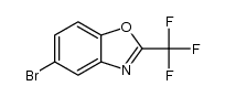 5-溴-2-(三氟甲基)-1,3-苯并恶唑结构式