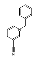 1-benzyl-4H-pyridine-3-carbonitrile structure