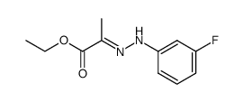 ethyl pyruvate 3-fluorophenylhydrazone Structure