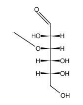 D-Mannose, 3-O-methyl- Structure