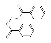 benzoyloxymethyl benzoate Structure
