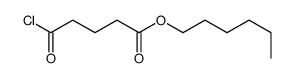 hexyl 5-chloro-5-oxopentanoate结构式