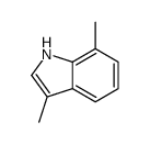 3,7-Dimethyl-1H-indole Structure